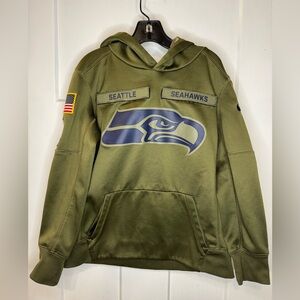 Nike Salute To Service Seattle Seahawks Hoodie Childs size S K1.7